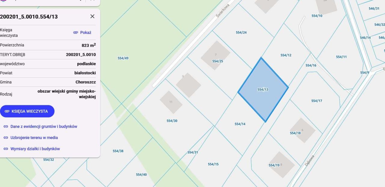 Działka budowlana Klepacze, ul. Dębowa. Zdjęcie 7