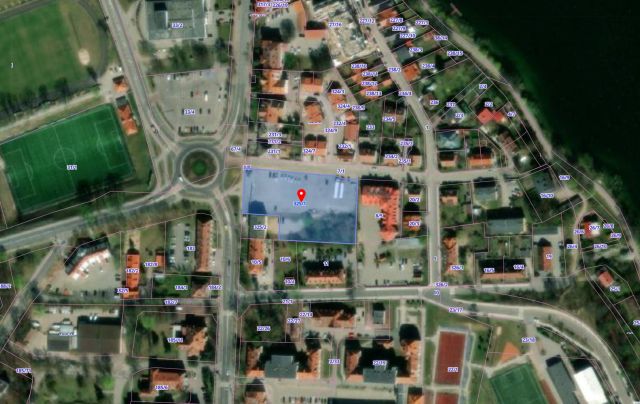 Działka budowlana Mrągowo Centrum, ul. Oficerska. Zdjęcie 1