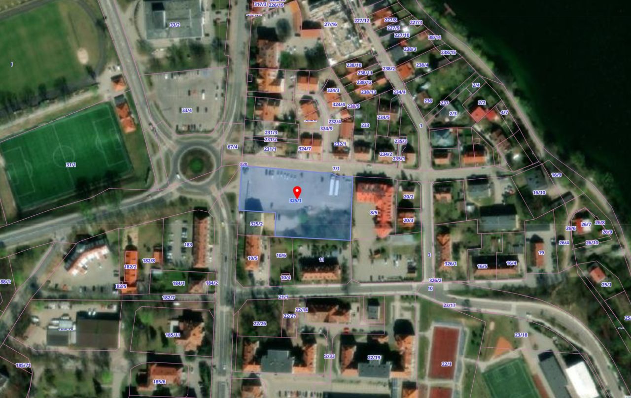 Działka budowlana Mrągowo Centrum, ul. Oficerska. Zdjęcie 1