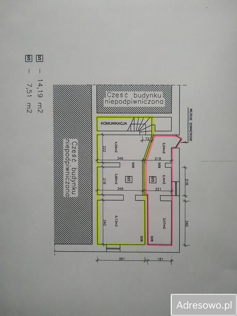 Mieszkanie 2-pokojowe Włodarka. Zdjęcie 14