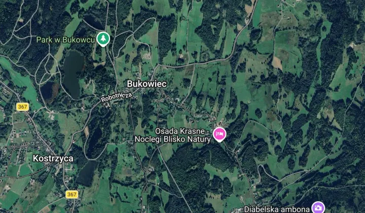 Działka budowlana Bukowiec, ul. Wiejska