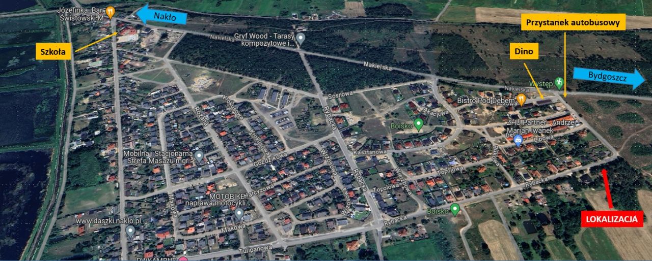 Działka budowlana Występ, ul. Rybacka. Zdjęcie 3