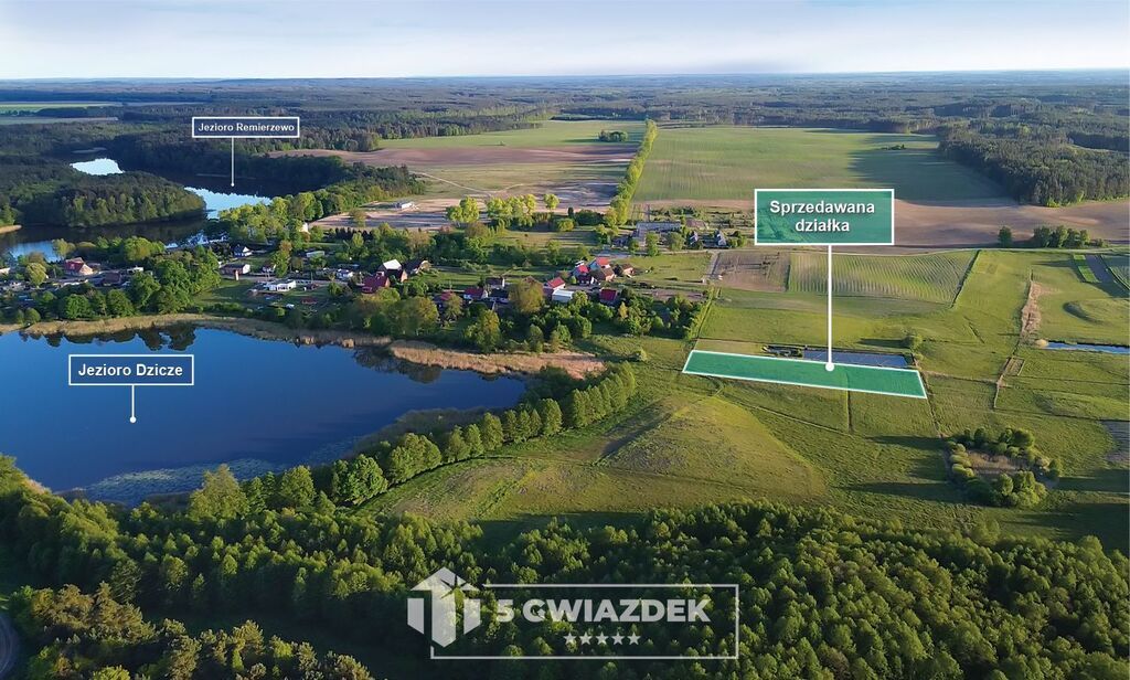 Działka rolna Dziki. Zdjęcie 2