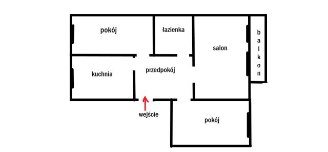 Mieszkanie 3-pokojowe Opatów, ul. Mikołaja Kopernika. Zdjęcie 1