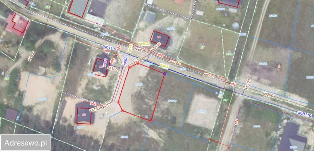 Działka budowlana Leśniów Wielki. Zdjęcie 1