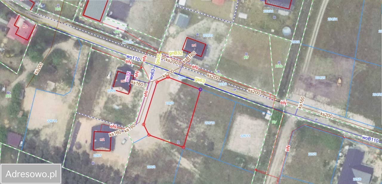 Działka budowlana Leśniów Wielki