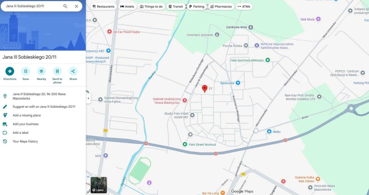 Mieszkanie 3-pokojowe Rawa Mazowiecka, ul. Jana Sobieskiego. Zdjęcie 6