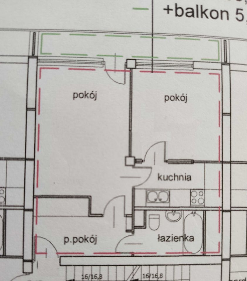 Mieszkanie 2-pokojowe Katowice Śródmieście, al. Wojciecha Korfantego. Zdjęcie 6