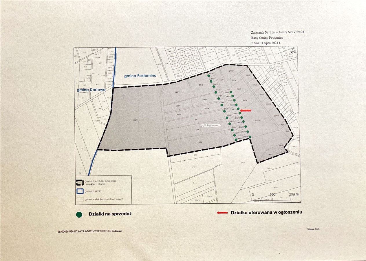 Działka rekreacyjna Rusinowo, ul. Bazyliszka. Zdjęcie 6