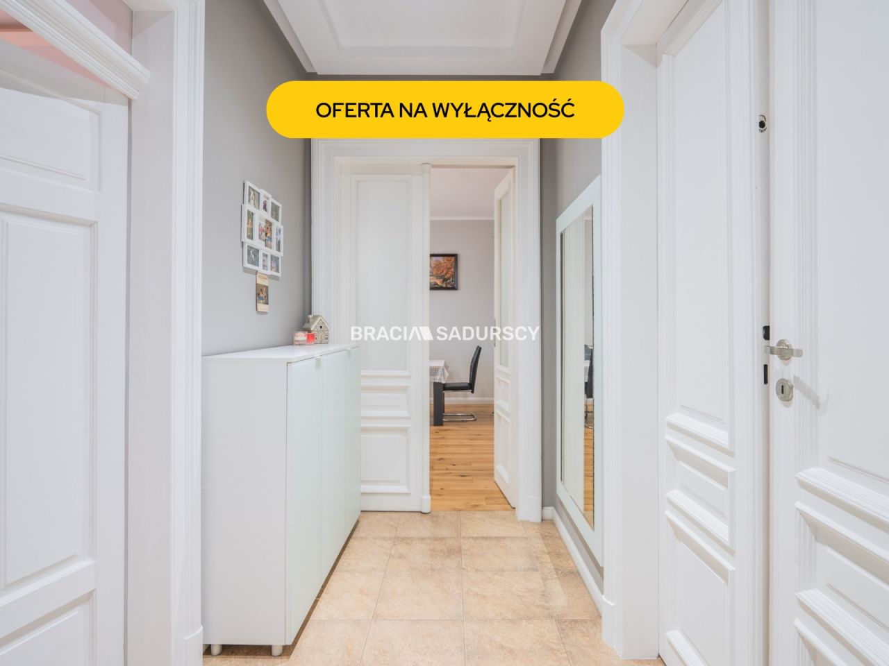 Mieszkanie 3-pokojowe Kraków Stare Miasto, ul. Józefa Szujskiego. Zdjęcie 1