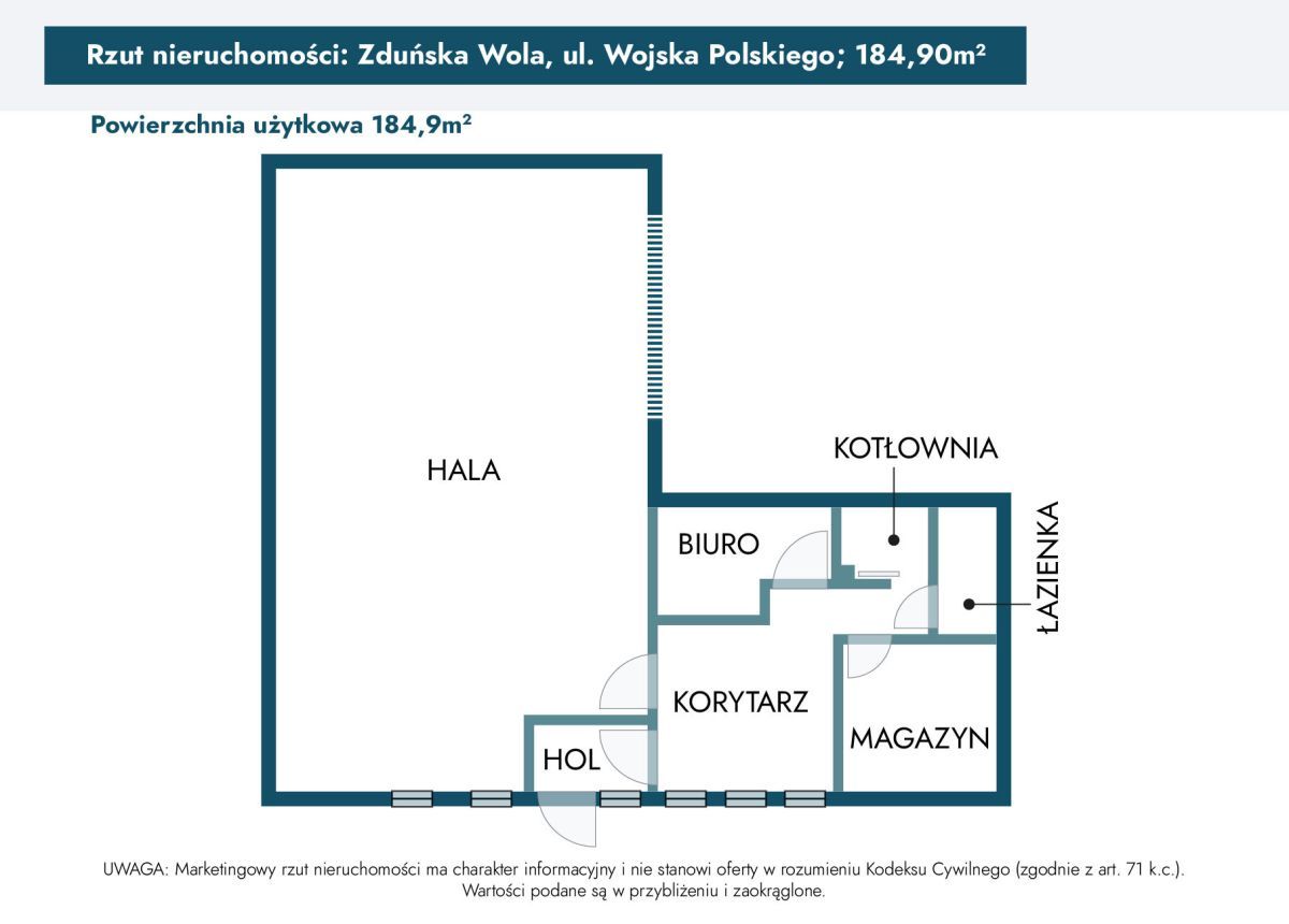 Lokal Zduńska Wola, ul. Wojska Polskiego. Zdjęcie 10