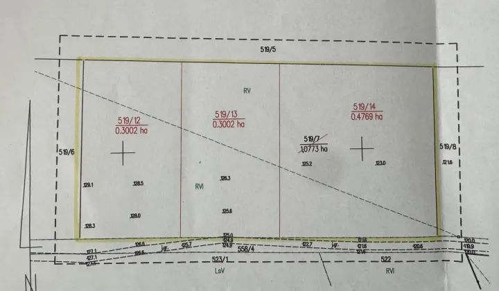 Działka rolna Złotoria