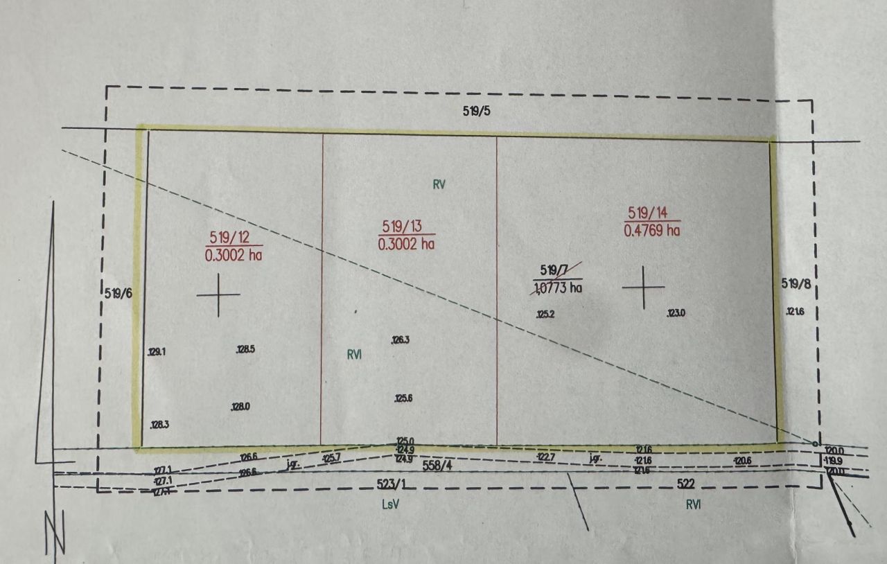 Działka rolna Złotoria