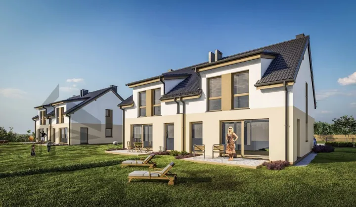 bliźniak, 5 pokoi Banino, ul. Platynowa