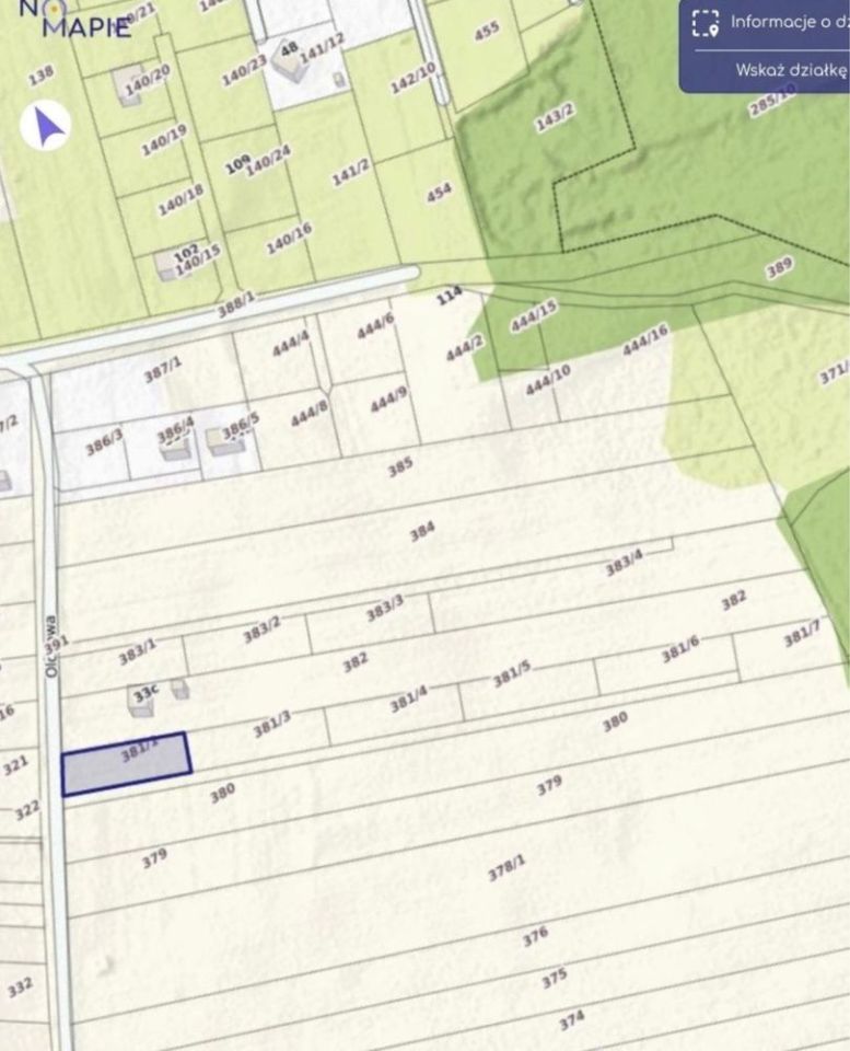 Działka budowlana Rzęskowo. Zdjęcie 2