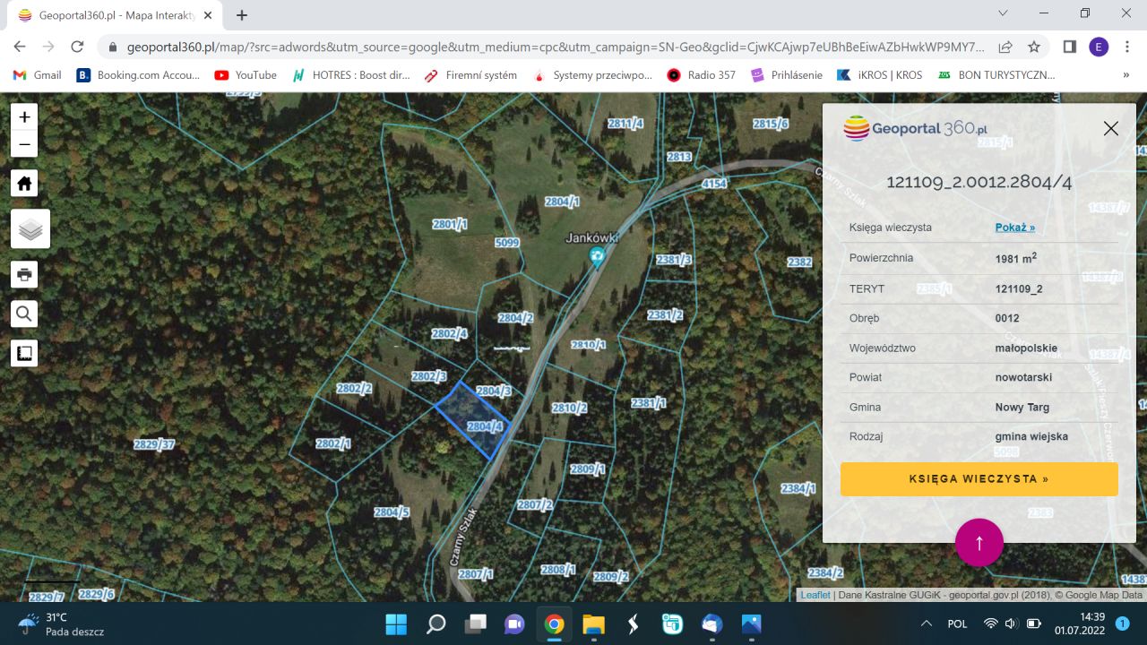 Działka inna Łopuszna. Zdjęcie 7