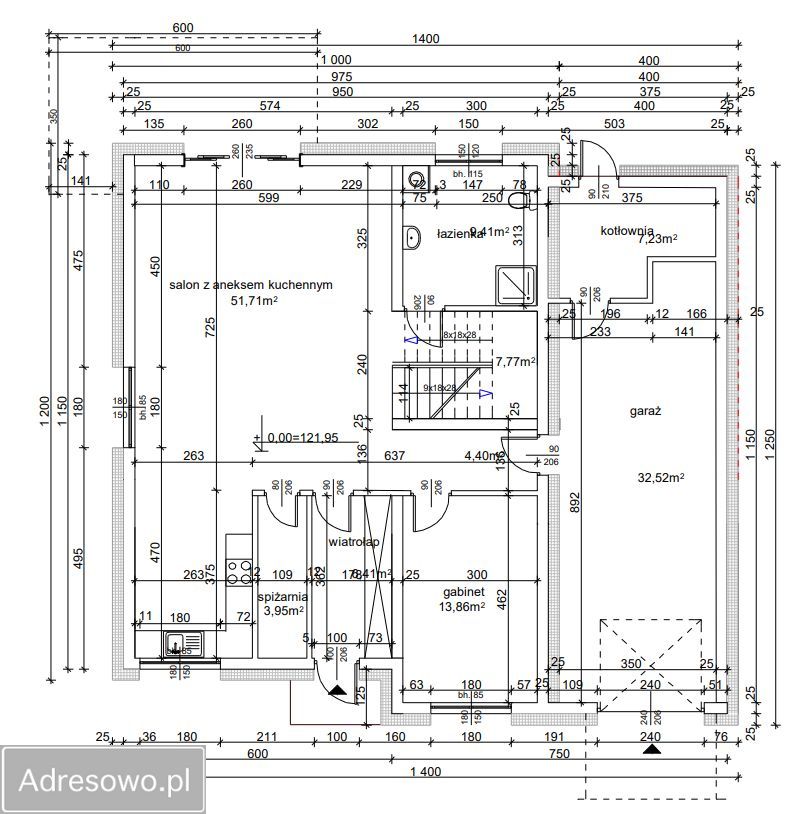 dom wolnostojący, 5 pokoi Stefanowo, ul. Malinowa. Zdjęcie 3