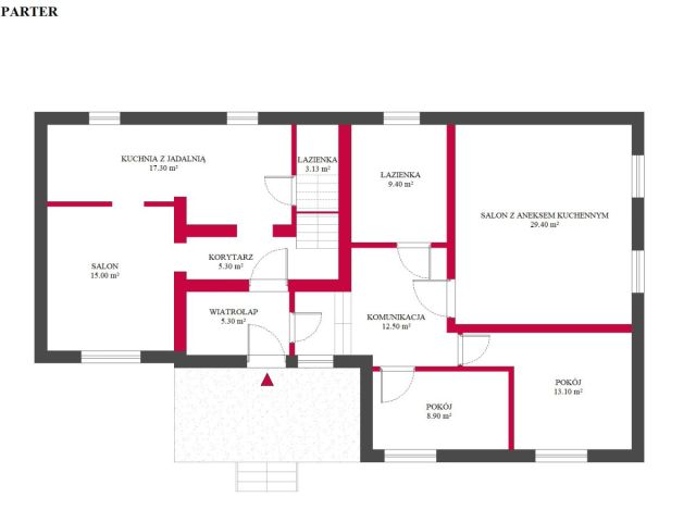 dom wolnostojący, 7 pokoi Opole Zakrzów, ul. Tarnogórska. Zdjęcie 9