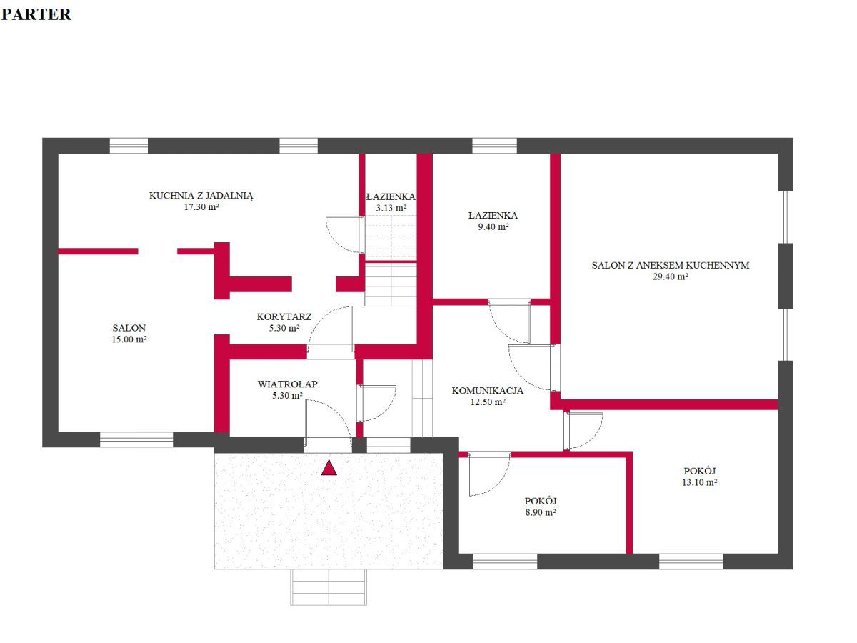 dom wolnostojący, 7 pokoi Opole Zakrzów, ul. Tarnogórska. Zdjęcie 9