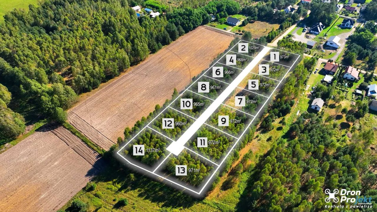 Działka budowlana Głęboczyca. Zdjęcie 4