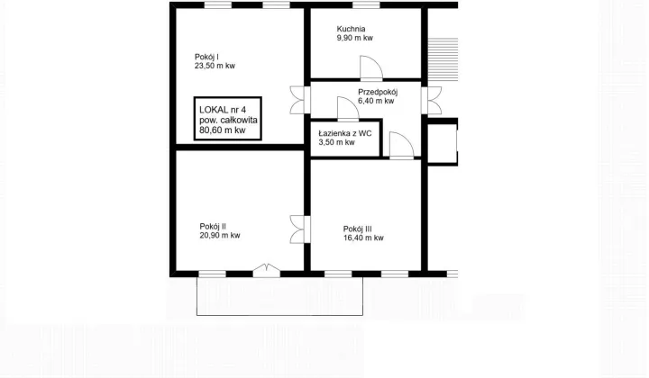 Mieszkanie 3-pokojowe Płock Stare Miasto, ul. Misjonarska