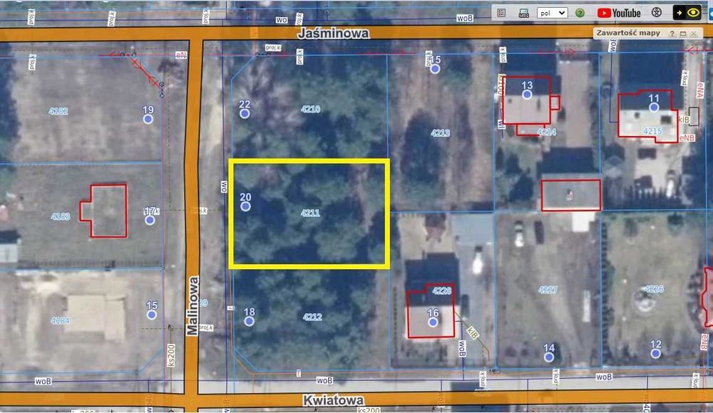 Działka budowlana Łaskarzew, ul. Malinowa. Zdjęcie 1