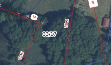 Działka rolna Ciernie