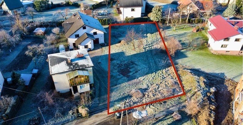 Działka budowlana Jaworze, ul. Jarzębinowa. Zdjęcie 2