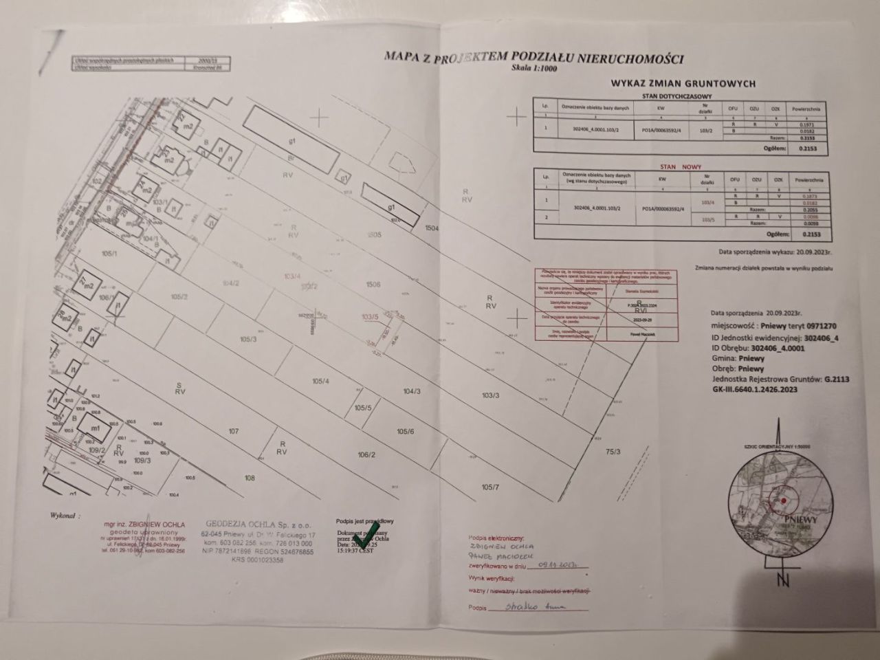 Działka budowlana Pniewy. Zdjęcie 2