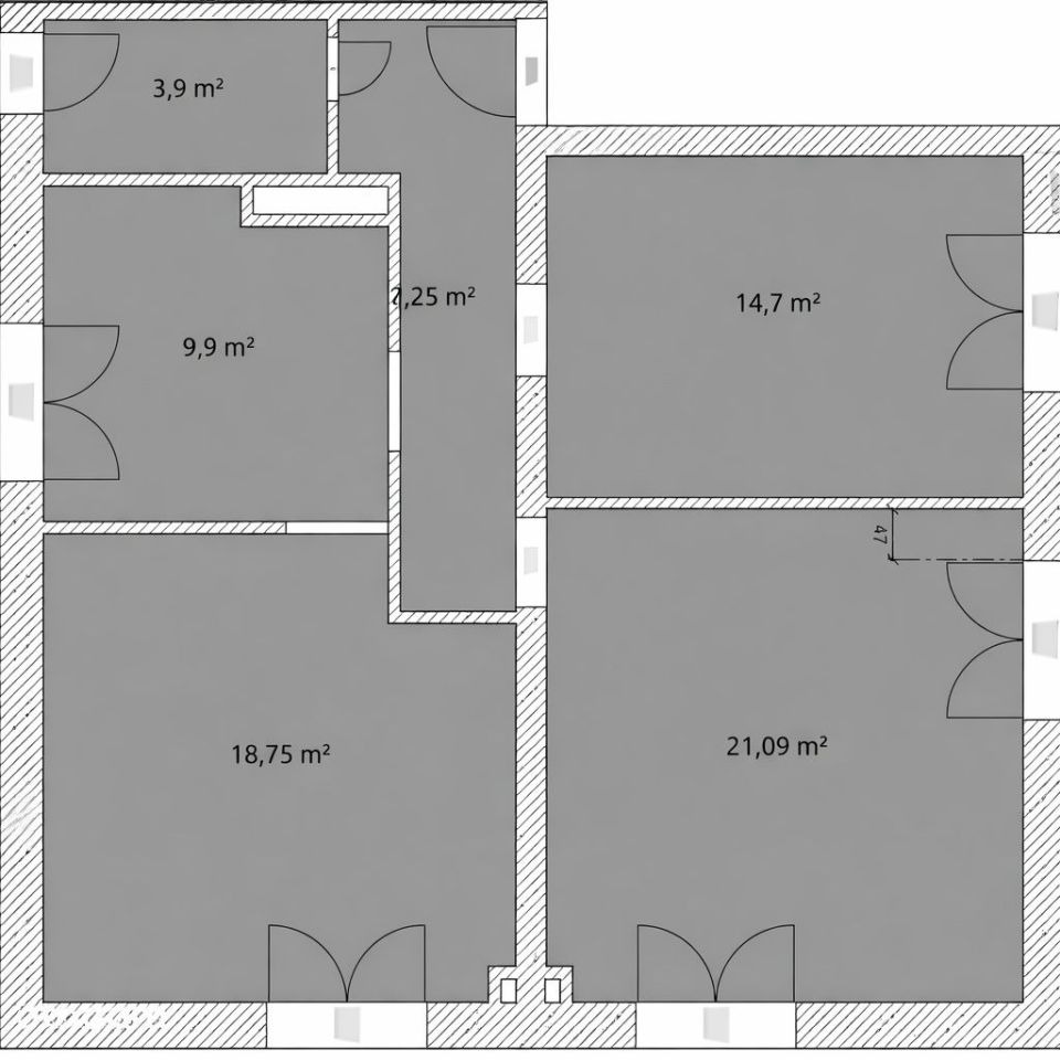 Mieszkanie 3-pokojowe Konin, ul. Armii Krajowej. Zdjęcie 6