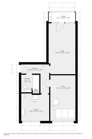 Mieszkanie 2-pokojowe Kłodzko, ul. św. Wojciecha. Zdjęcie 12