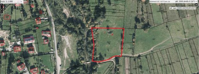 Działka budowlana Kamesznica. Zdjęcie 1
