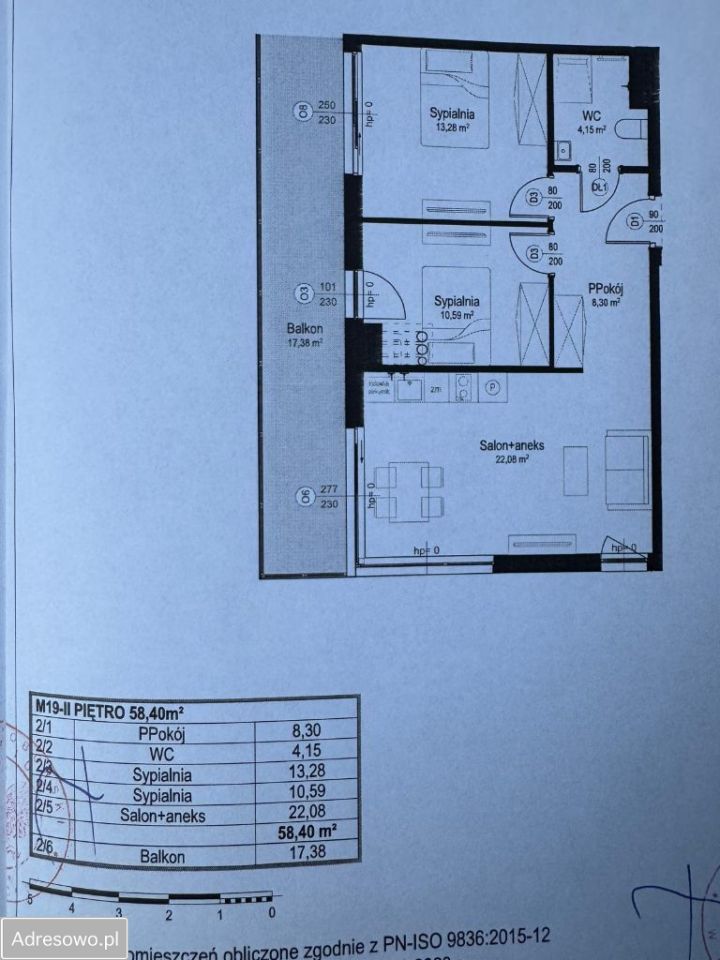 Mieszkanie 3-pokojowe Hel, ul. kmdr. Przybyszewskiego. Zdjęcie 13