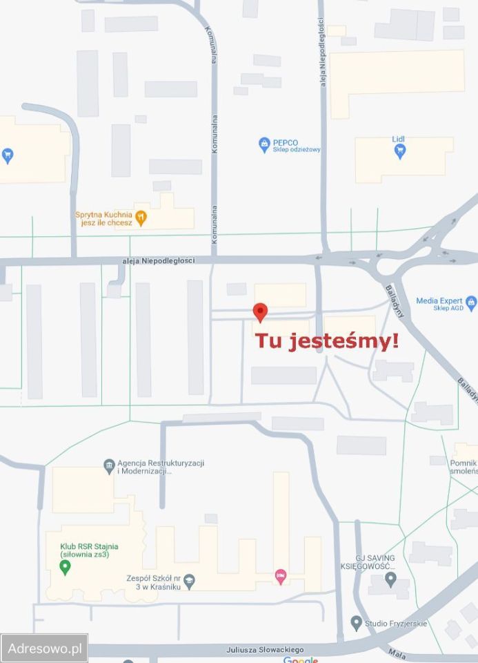 Lokal Kraśnik Kraśnik Fabryczny, al. Niepodległości. Zdjęcie 2