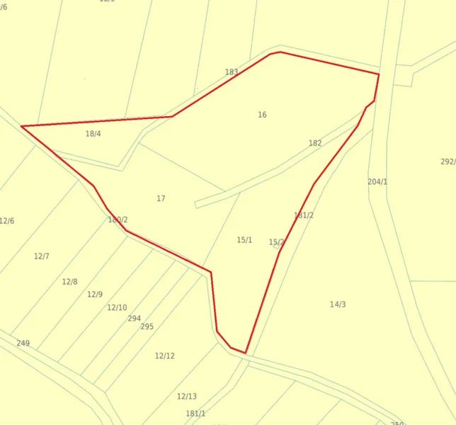 Działka inwestycyjna Mikołajowice