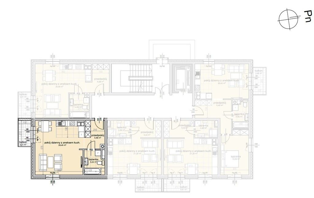 Mieszkanie 1-pokojowe Rzeszów, ul. Eugeniusza Kwiatkowskiego. Zdjęcie 6