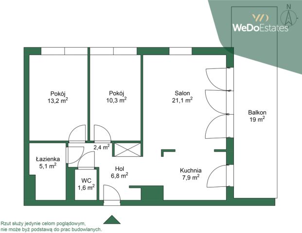 Mieszkanie 3-pokojowe Warszawa Targówek, ul. Malborska. Zdjęcie 28