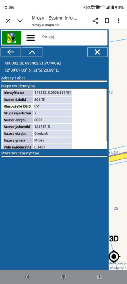 Działka budowlana Mrozy. Zdjęcie 5