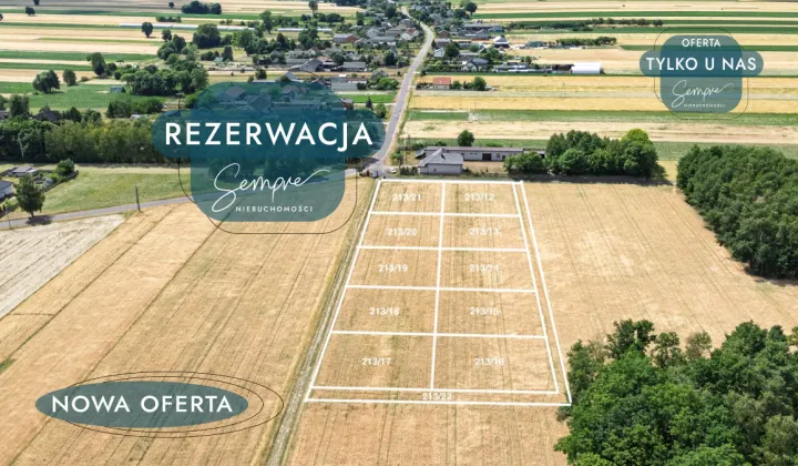 Działka budowlana Pratków