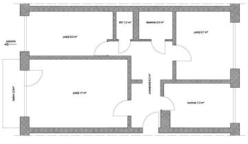 Mieszkanie 3-pokojowe Łódź Bałuty, ul. Franciszkańska