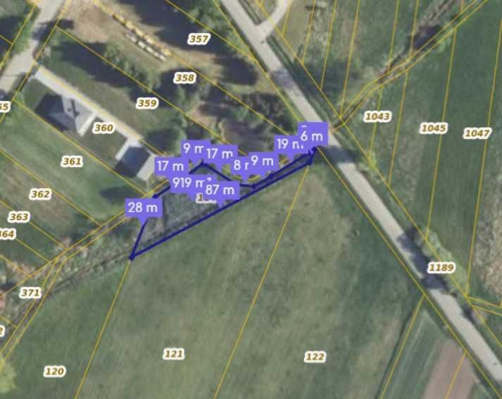 Działka rolno-budowlana Pacanówka. Zdjęcie 4