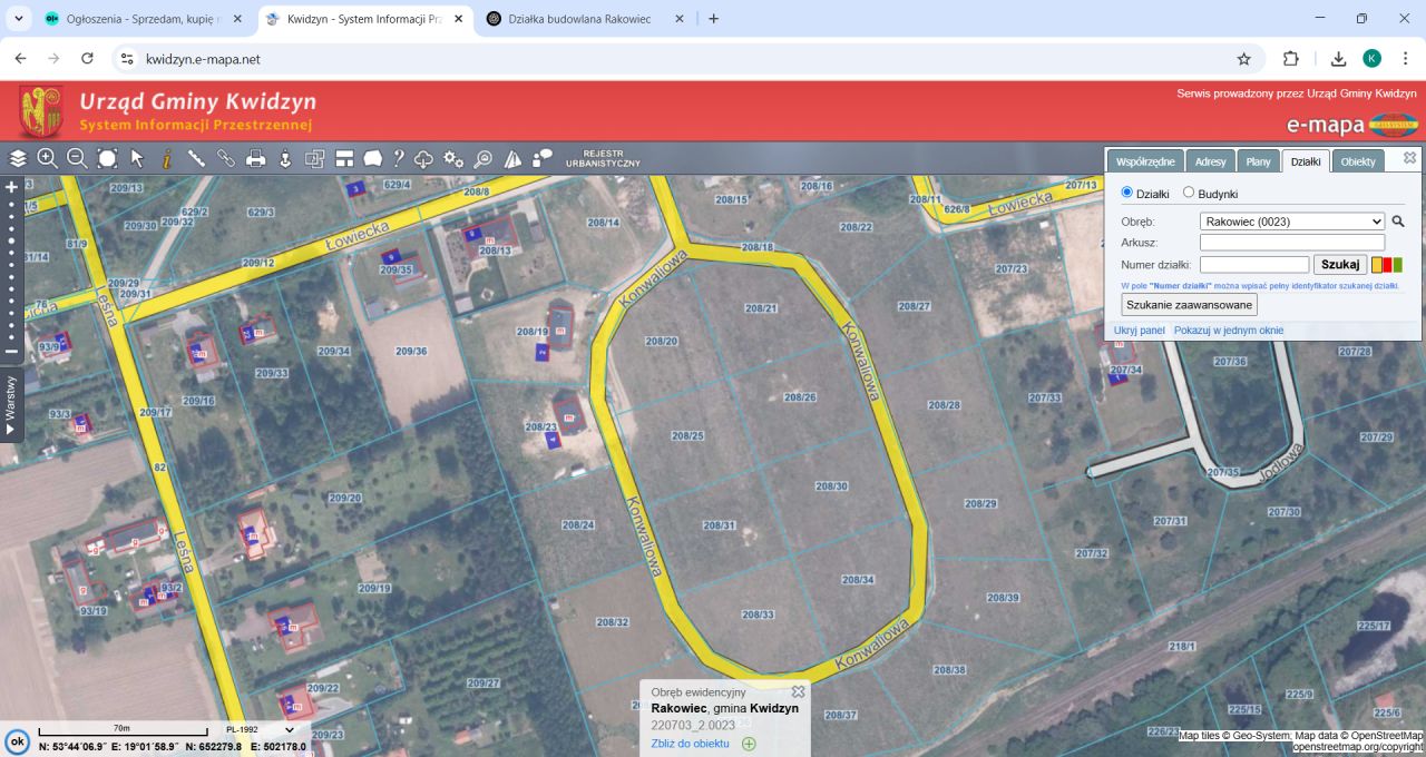 Działka budowlana Rakowiec, ul. Konwaliowa. Zdjęcie 8