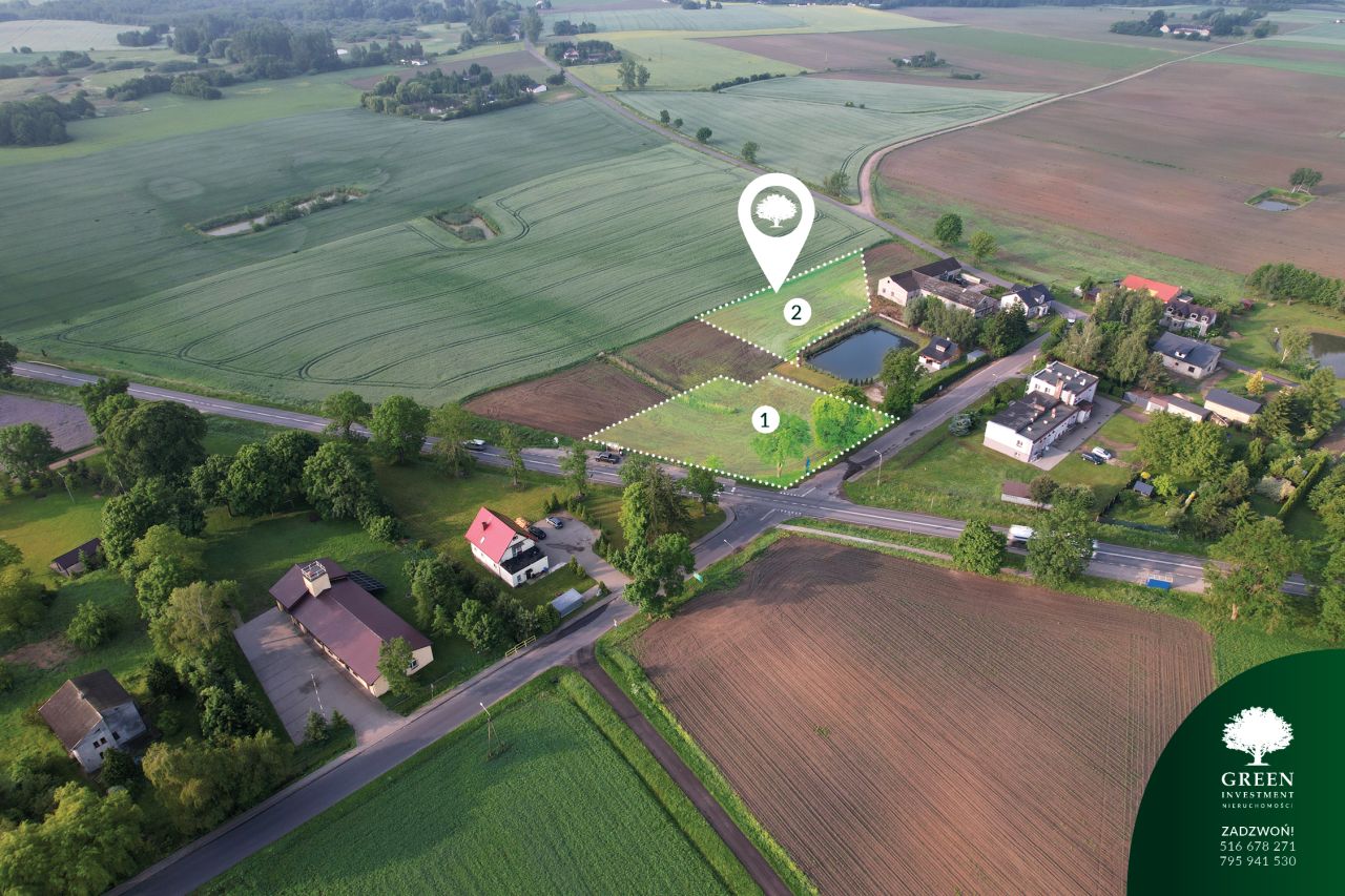 Działka rolno-budowlana Dobre. Zdjęcie 2