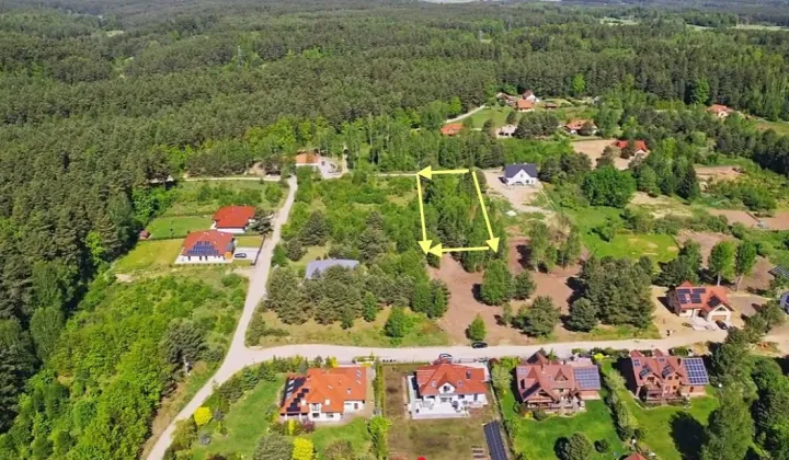 Działka budowlana Łupstych