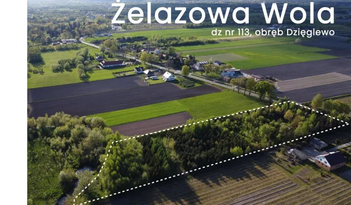 Działka budowlana Dzięglewo