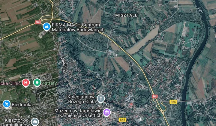 Działka rod Jarosław, ul. Stefana Okrzei