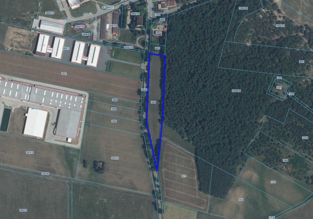 Działka inwestycyjna Komorniki