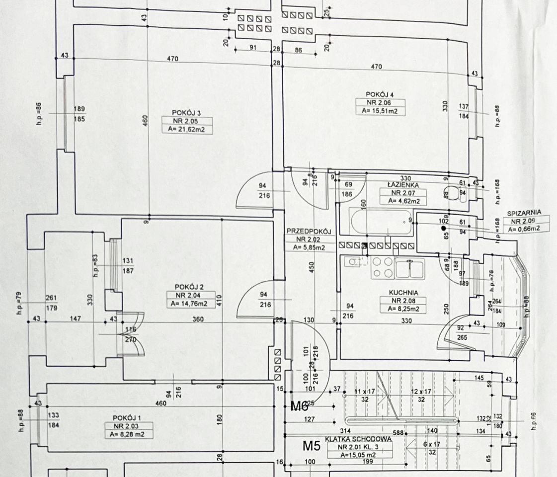 Mieszkanie 4-pokojowe Szczecin Łekno, ul. Franciszka Tarczyńskiego. Zdjęcie 19