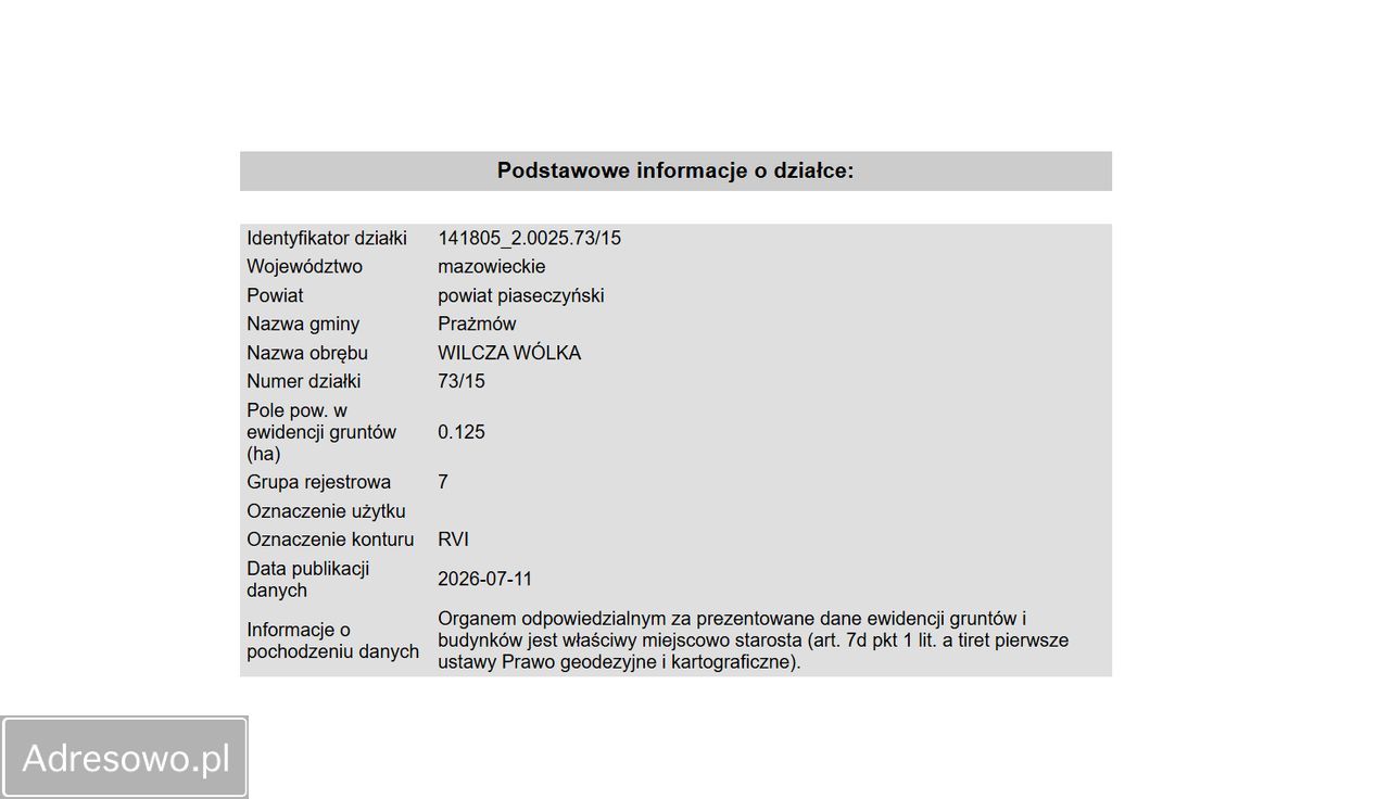 Działka budowlana Wilcza Wólka, ul. Leśna. Zdjęcie 1