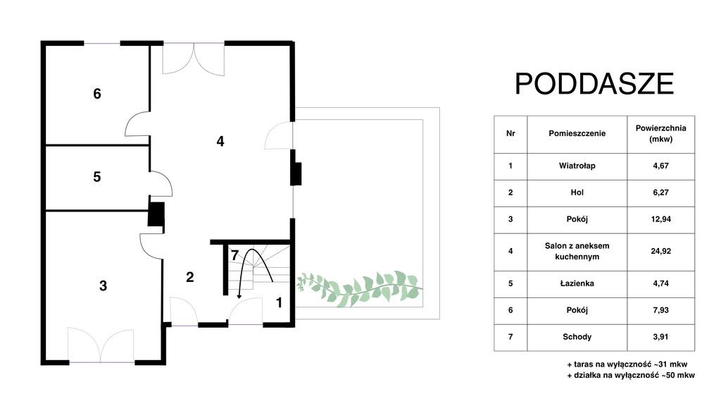 Mieszkanie 3-pokojowe Niepołomice. Zdjęcie 3